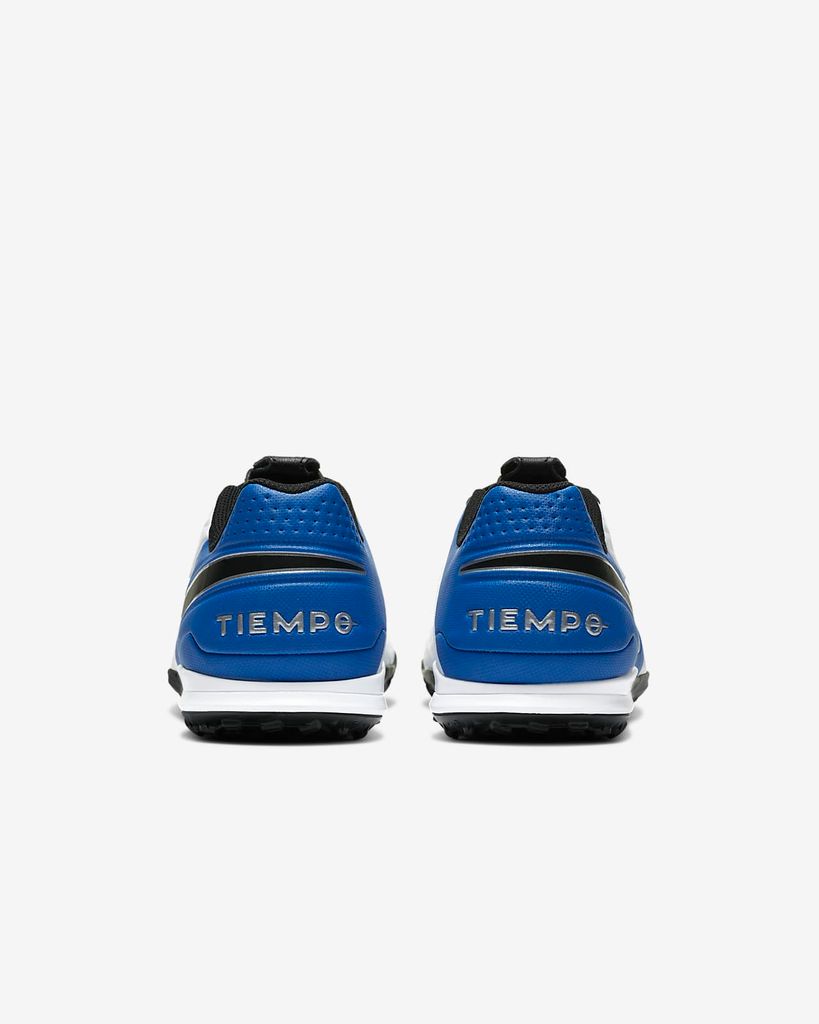 Nike Tiempo Legend 8 Academy TF Daybreak - White/Black/Hyper Royal/Metallic Silver