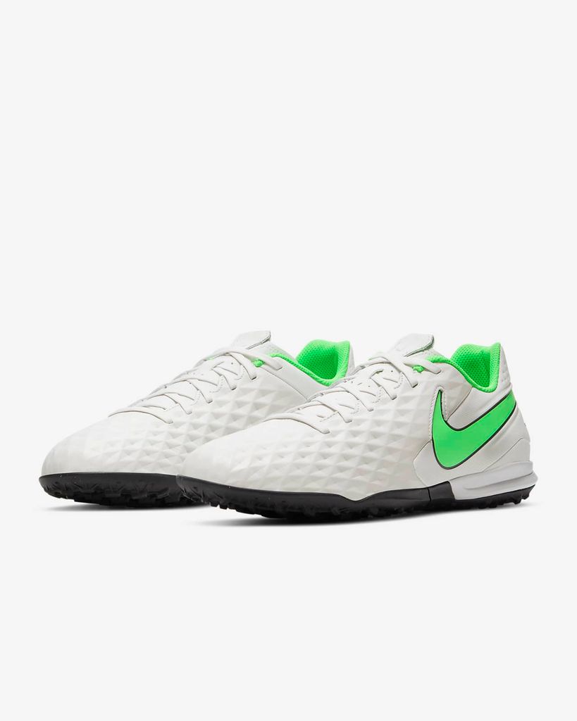 Nike Tiempo Legend 8 Academy TF Spectrum - Platinum Tint/Rage Green