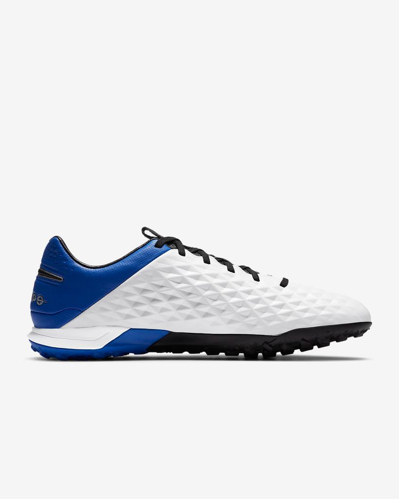 Nike Tiempo Legend 8 Pro TF Daybreak - White/Black/Hyper Royal/Metallic Silver