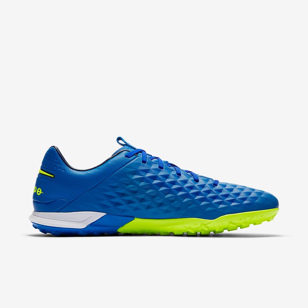 NIKE TIEMPO LEGEND 8 REACT PRO TF SKYCOURT - ROYAL BLUE/VOLT
