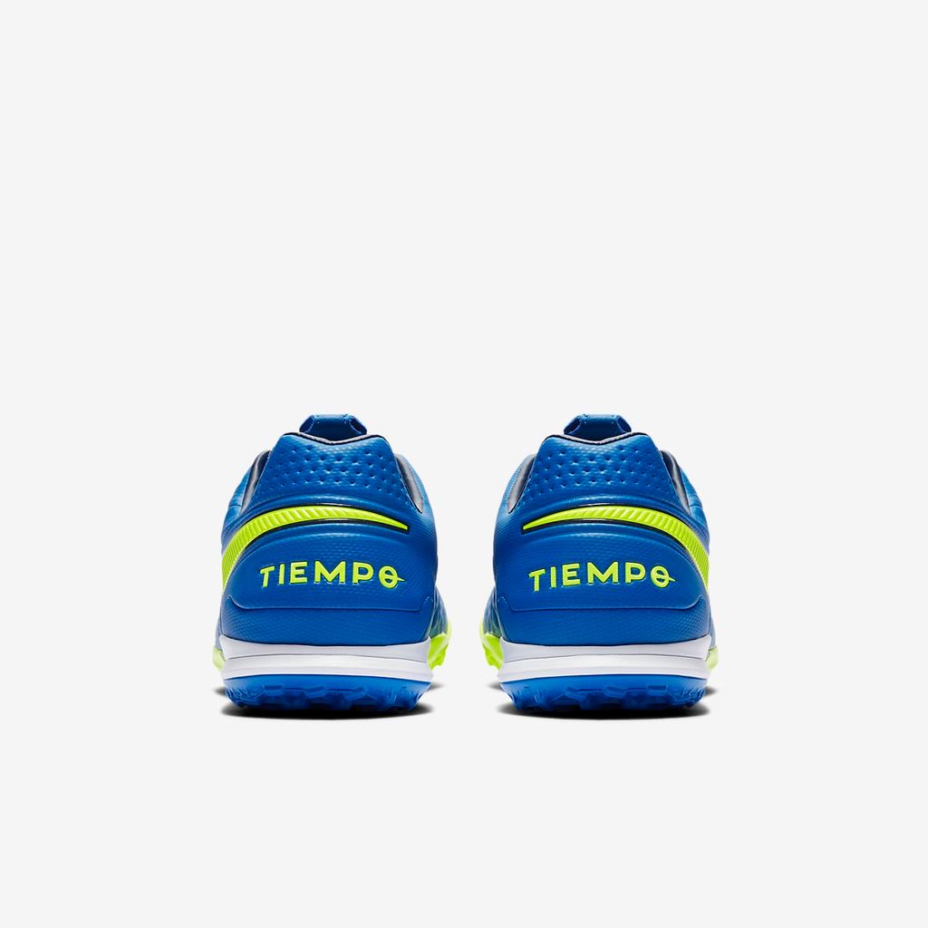 NIKE TIEMPO LEGEND 8 REACT PRO TF SKYCOURT - ROYAL BLUE/VOLT