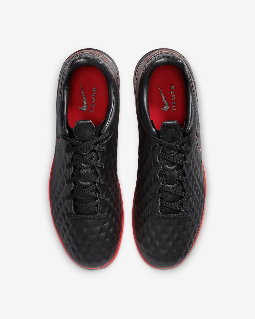 Nike Tiempo Legend 8 Pro TF Black X Chile Red - Black/Chile Red/Dark Smoke Grey