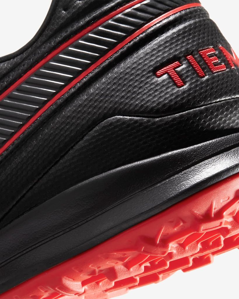 Nike Tiempo Legend 8 Pro TF Black X Chile Red - Black/Chile Red/Dark Smoke Grey