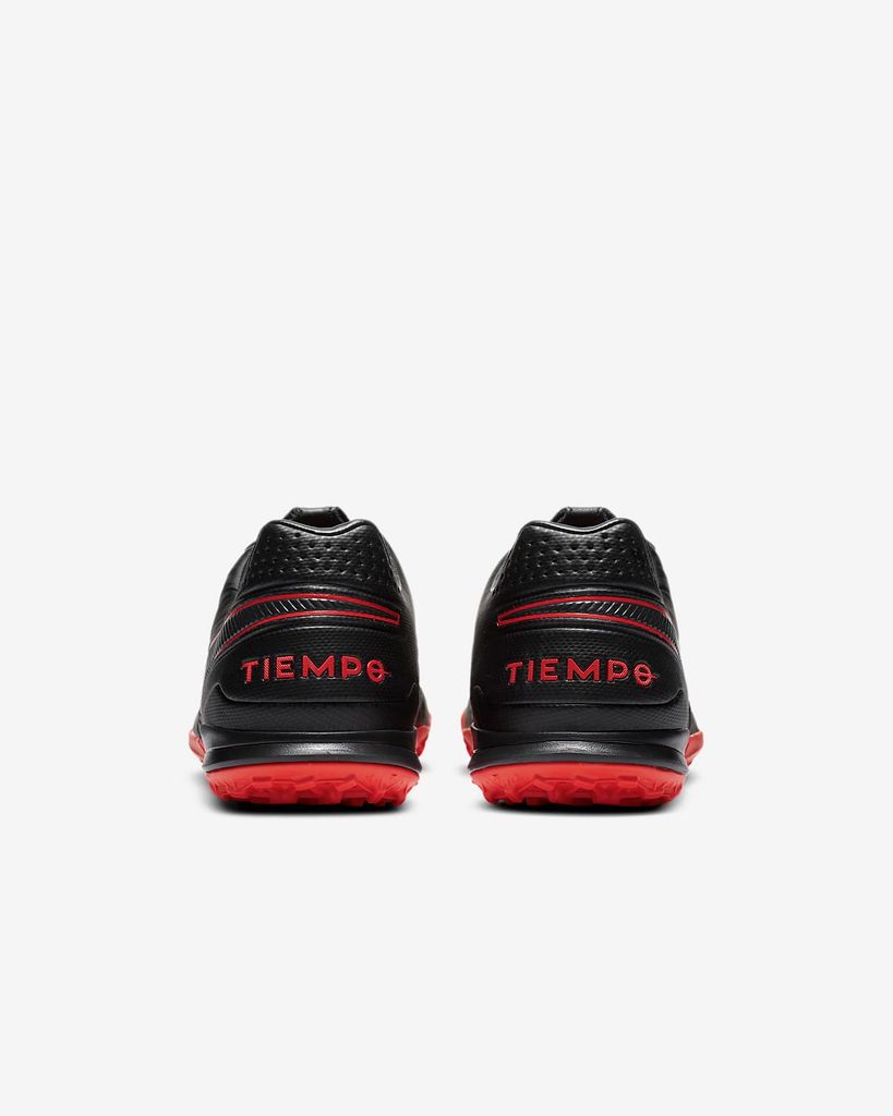 Nike Tiempo Legend 8 Pro TF Black X Chile Red - Black/Chile Red/Dark Smoke Grey
