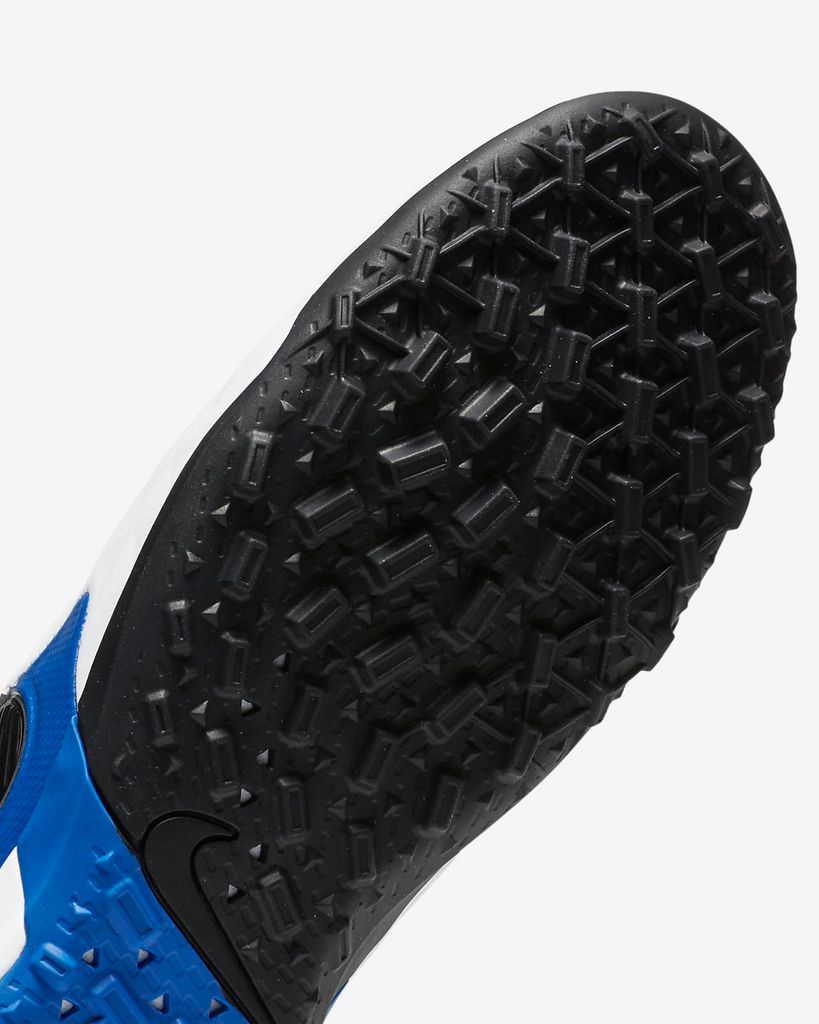 Nike Tiempo Legend 8 Academy TF Daybreak - White/Black/Hyper Royal/Metallic Silver