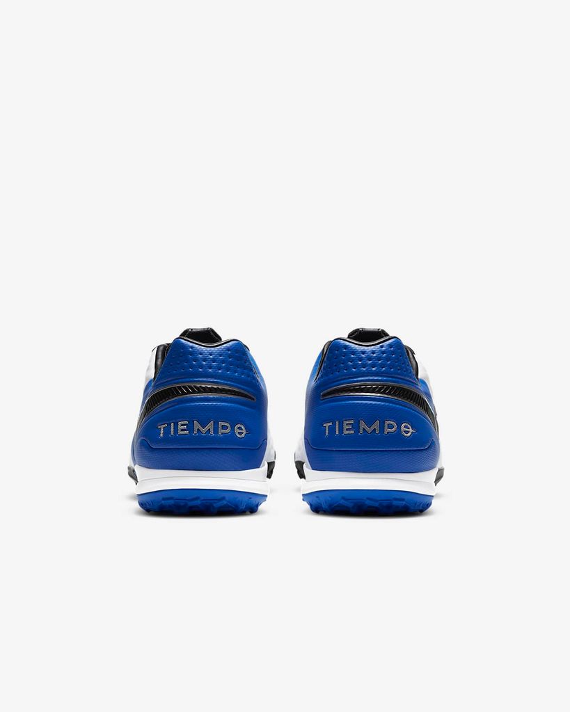 Nike Tiempo Legend 8 Pro TF Daybreak - White/Black/Hyper Royal/Metallic Silver