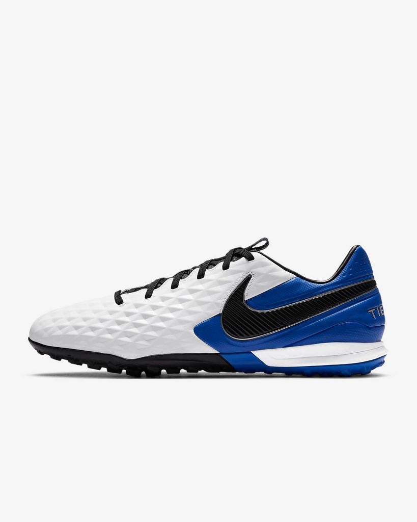 Nike Tiempo Legend 8 Pro TF Daybreak - White/Black/Hyper Royal/Metallic Silver