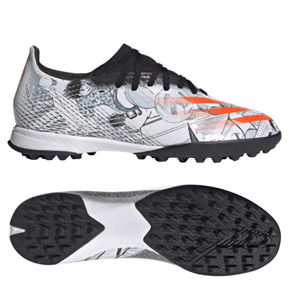 Adidas X Ghosted .3 TF Tsubasa - Footwear White/Orange/Core Black