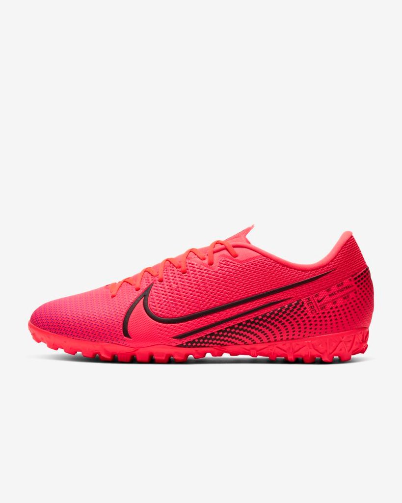 NIKE MERCURIAL VAPOR 13 ACADEMY TF FUTURE LAB - LASER CRIMSON/BLACK