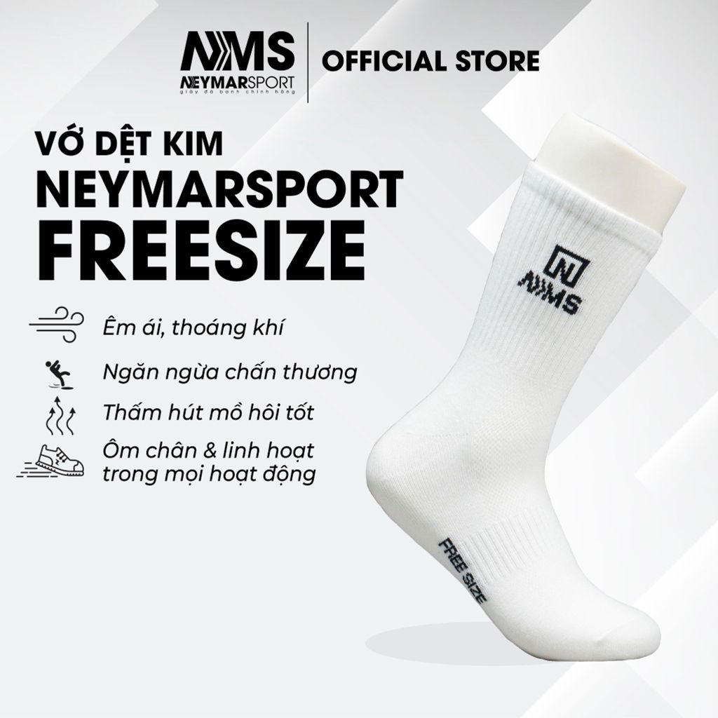 Vớ dệt kim NEYMARSPORT FREESIZE