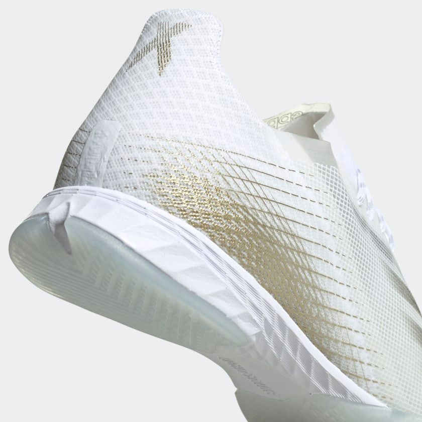 adidas X Ghosted .1 IN Inflight - Footwear White/Core Black/Metallic Gold