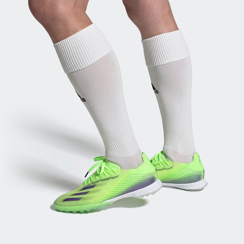 adidas X Ghosted .1 TF Precision To Blur - Signal Green/Energy Ink/Semi Solar Slime