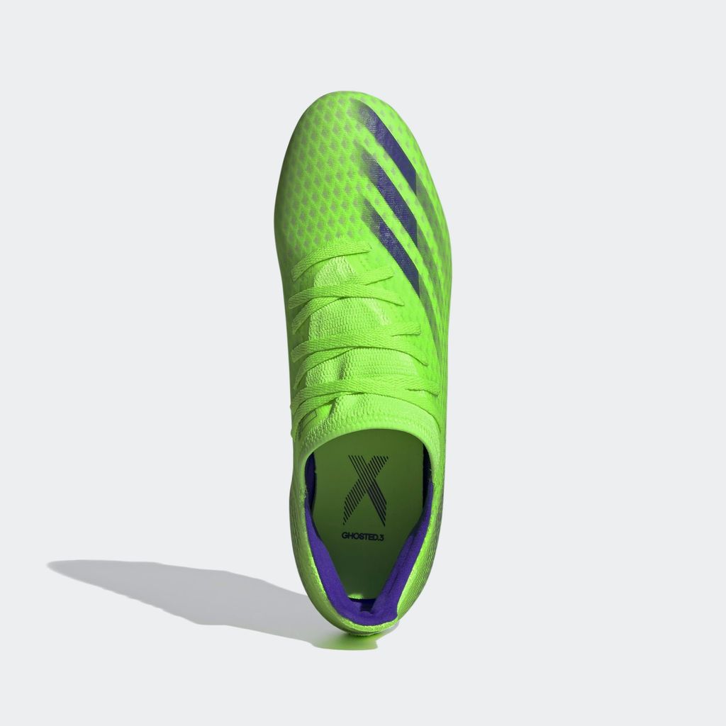 adidas X Ghosted .3 FG/AG Precision To Blur - Signal Green/Energy Ink
