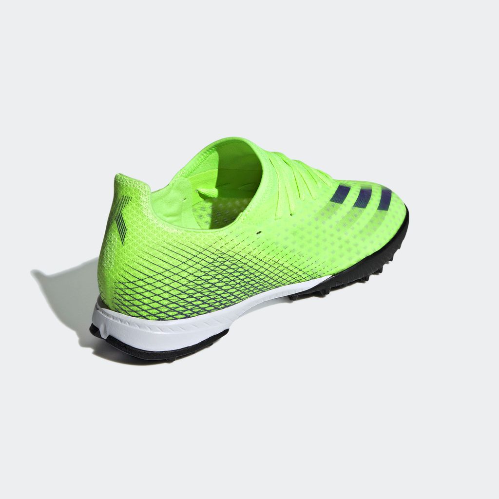 ADIDAS X GHOSTED .3 TF PRECISION TO BLUR - SIGNAL GREEN/ENERGY INK/BLACK
