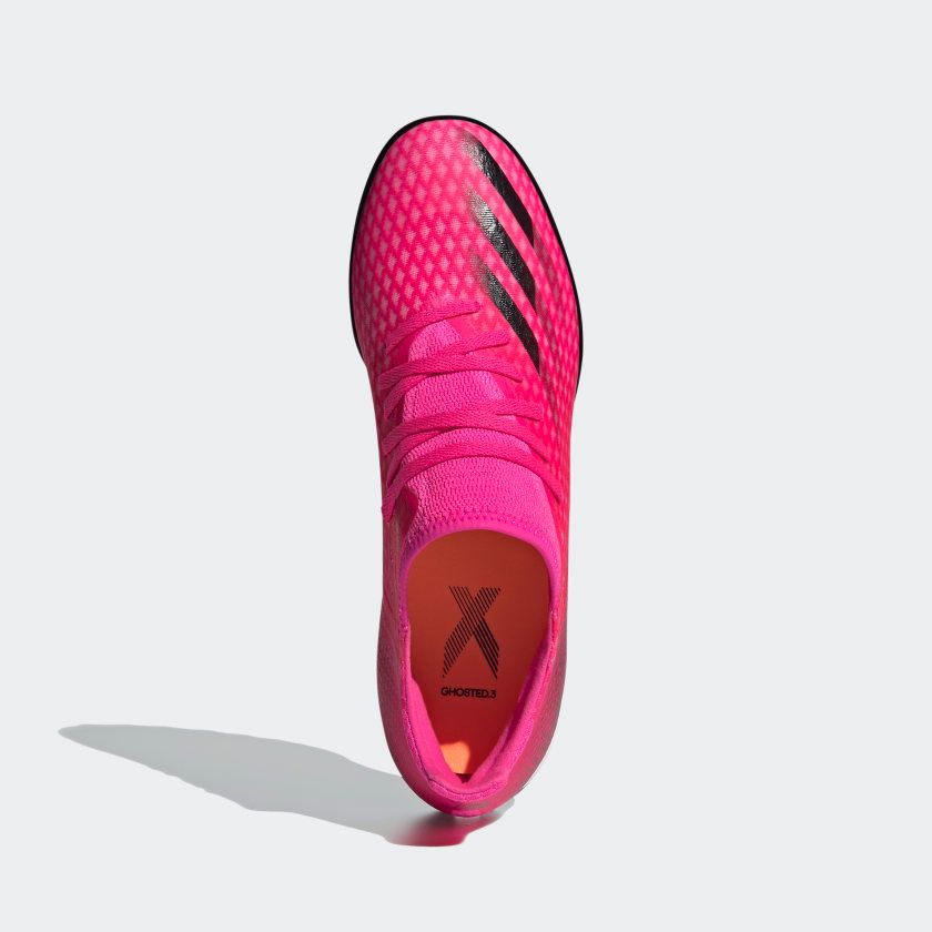 adidas X Ghosted .3 TF Superspectral - Shock Pink/Core Black/Screaming Orange