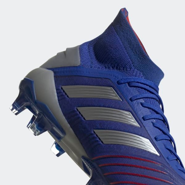 adidas Predator 19.1 FG/AG Exhibit - Bold Blue/Silver Metallic