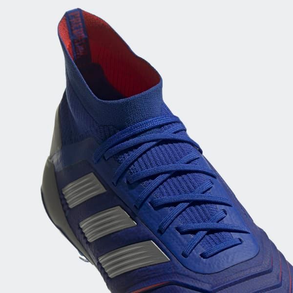 adidas Predator 19.1 FG/AG Exhibit - Bold Blue/Silver Metallic