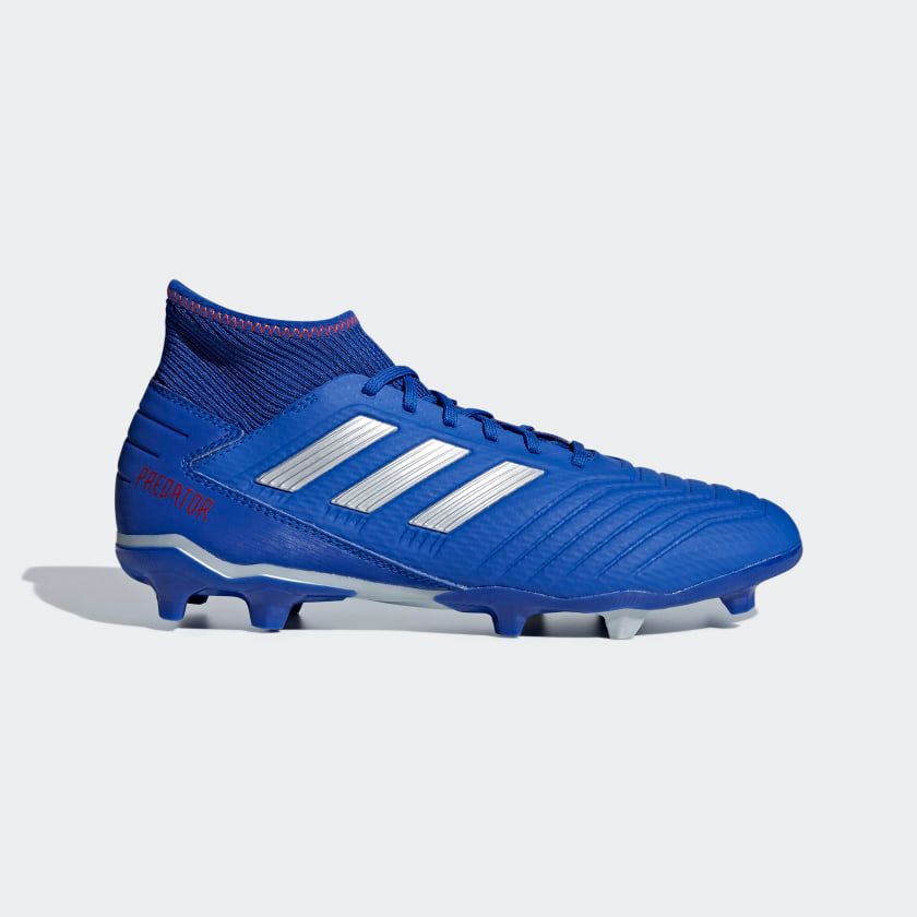 adidas Predator 19.3 FG/AG Exhibit - Bold Blue/Silver Metallic/Action Red