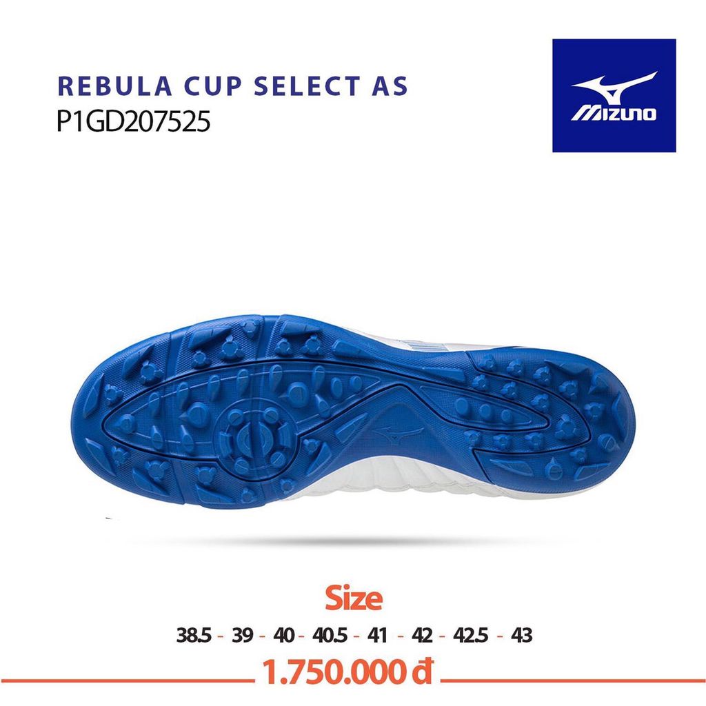 Mizuno Rebula Cup Select As TF - White/Blue