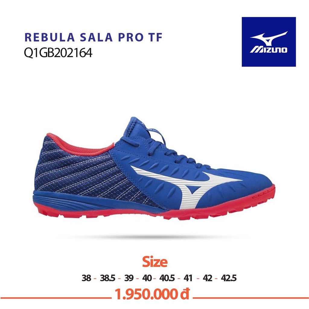 Mizuno Rebula Sala Pro AS TF - Blue/White/Red