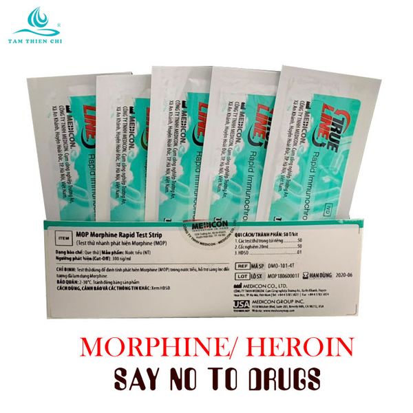 Que thử nghiện MOP/ HEROIN TRUELINE túi 1 test