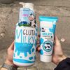 Sữa Tắm Milky Gluta Tặng Kèm Sữa Rửa Mặt Milky Gluta Chính Hãng Thái