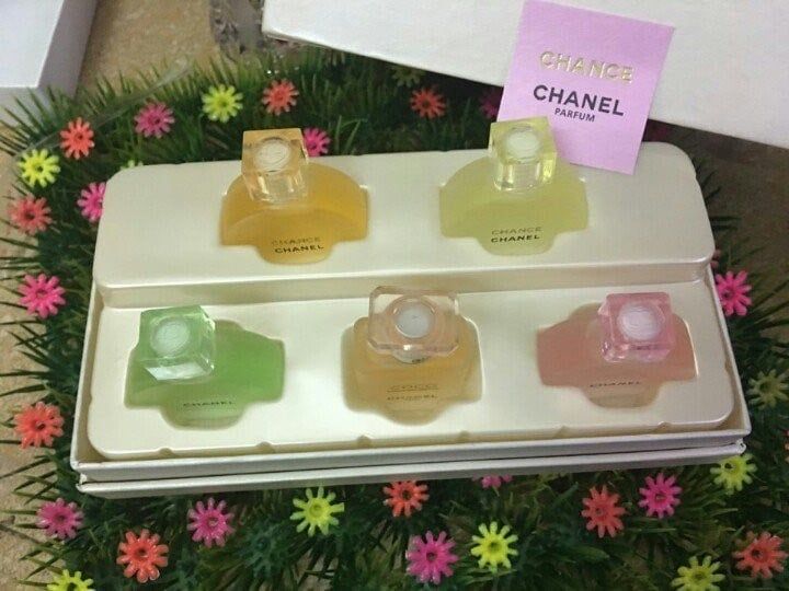 Bộ Nước Hoa Chanel Chance 5 chai 8,5ml/ chai TR145