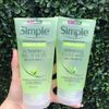 Sữa rửa mặt Simple 150ml