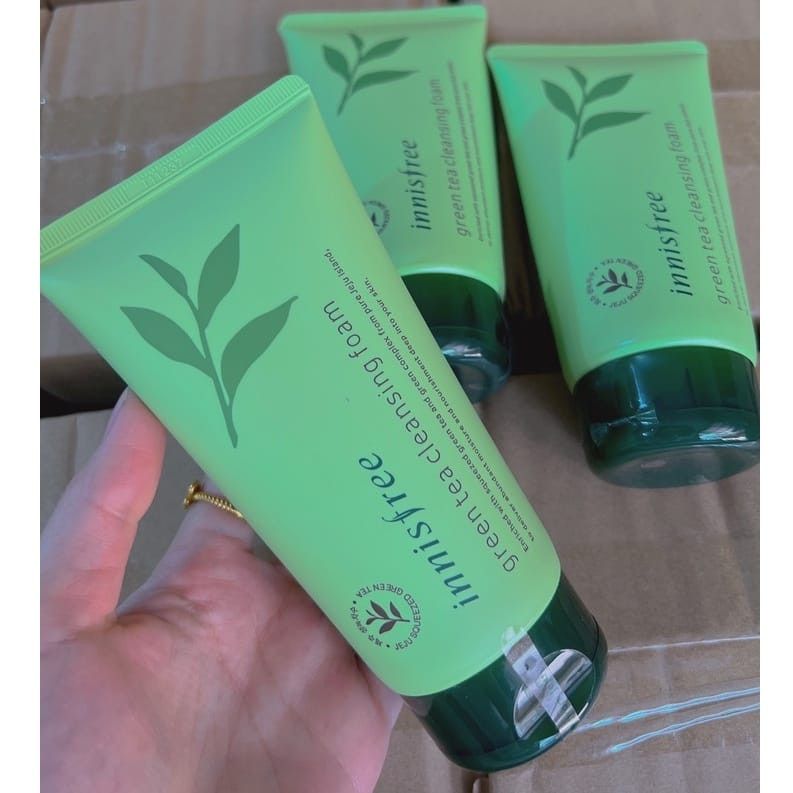 Sữa Rửa Mặt Trà Xanh Innisfree Green Tea Cleansing Foam