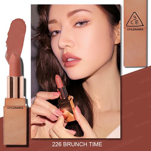 Son Lì 3CE Matte Lip Color #226 Brunch Time