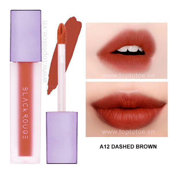 Son Kem Black Rouge Air Fit Velvet Tint Mood Filter A12 Dashed Brown