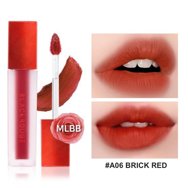 Black Rouge AirFit Velvet Tint A06 Brick Red