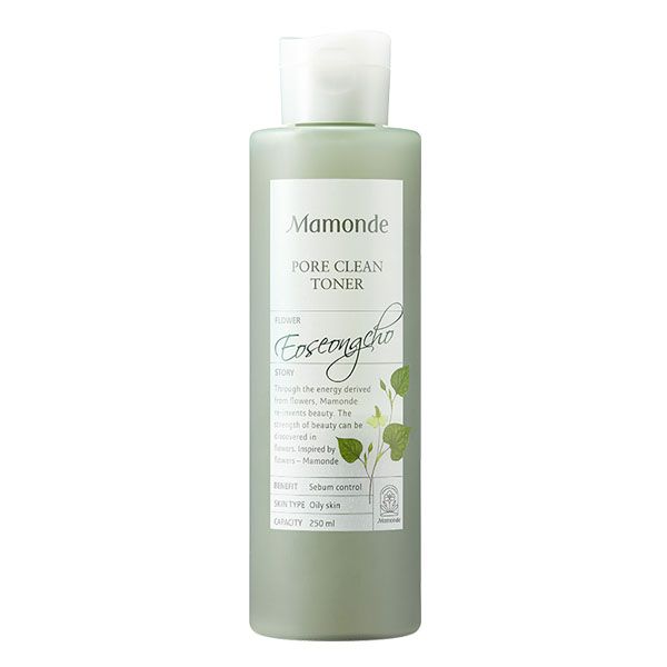 Nước Hoa Hồng Trị Mụn Se Lỗ Chân Lông Mamonde Pore Clean Toner Eoseongcho 250ml