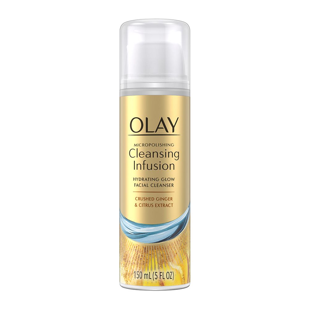 Olay Cleansing Infusion Hydrating Glow Facial Cleanser With Crushed Ginger 150ml