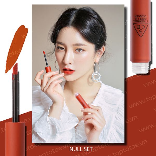 3CE Soft Lip Lacquer #Null Set