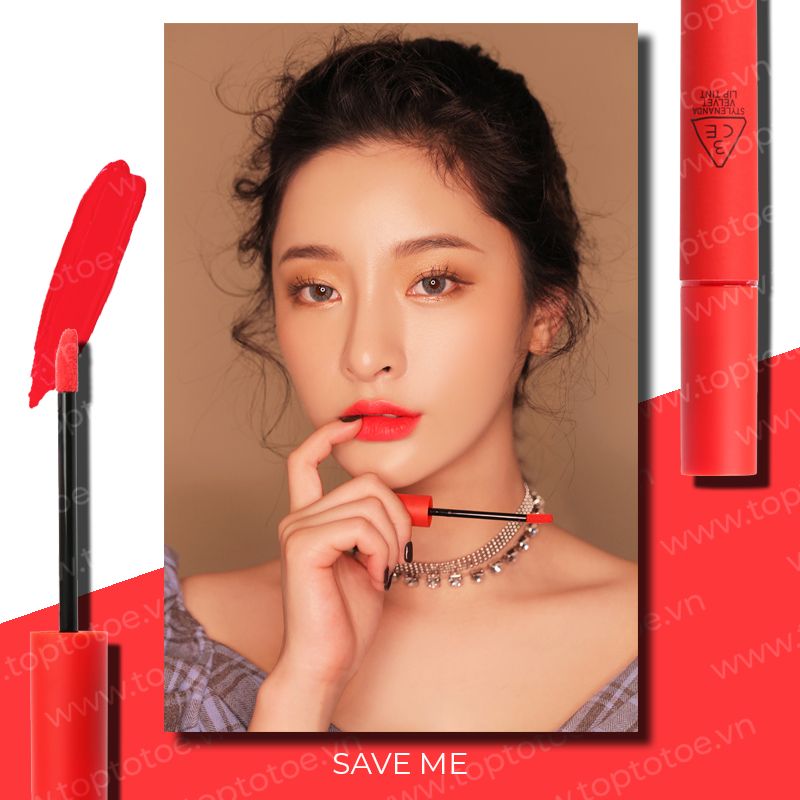 Son Kem Lì 3CE Velvet Lip Tint #Save Me