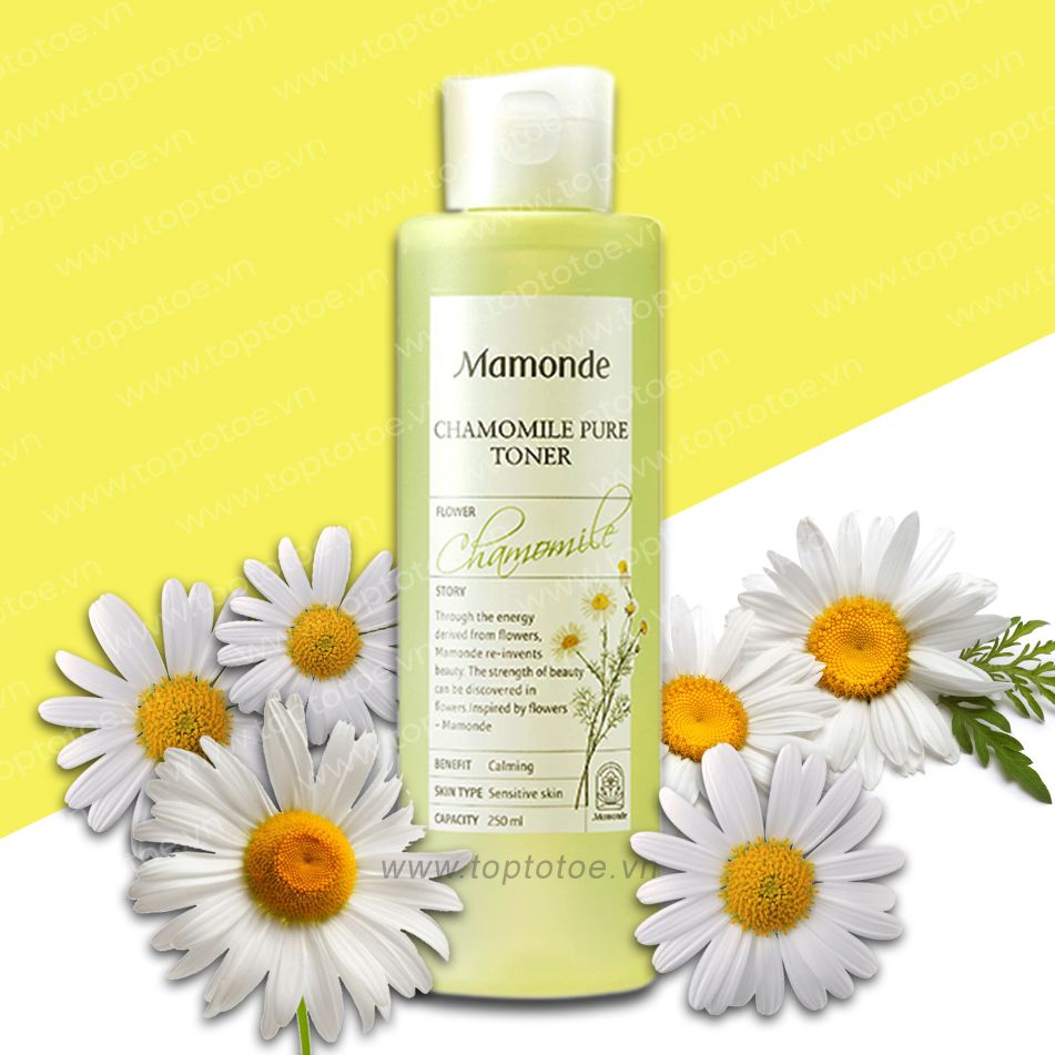 Nước Hoa Hồng Mamonde Chamomile Pure Toner 250ml