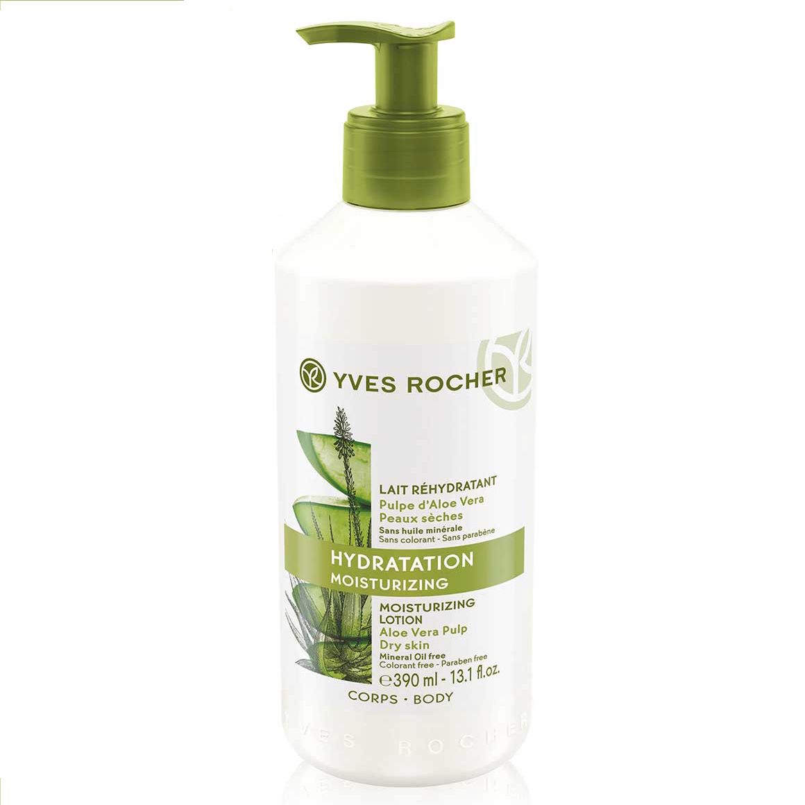 Yves Rocher Moisturizing Lotion Aloe Vera Pulp 390ml
