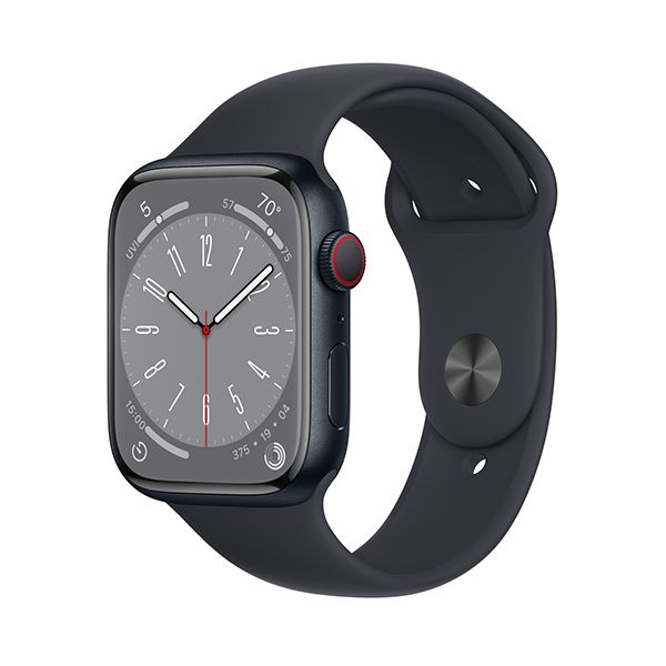 Apple Watch Series 8 (GPS) Viền nhôm dây cao su - Chính hãng VN/A