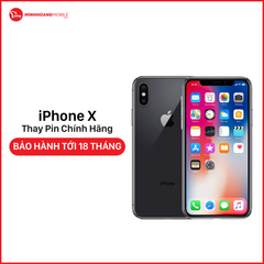 Thay pin iPhone X tại Hải Phòng