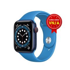 Apple Watch Series 6 40mm (GPS) Viền Nhôm Xanh / Dây Cao Su Xanh - Chính hãng VN/A