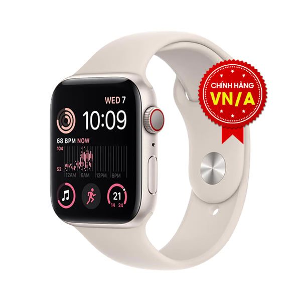 Apple Watch SE 2022 (LTE) Viền nhôm dây cao - Chính hãng VN/A