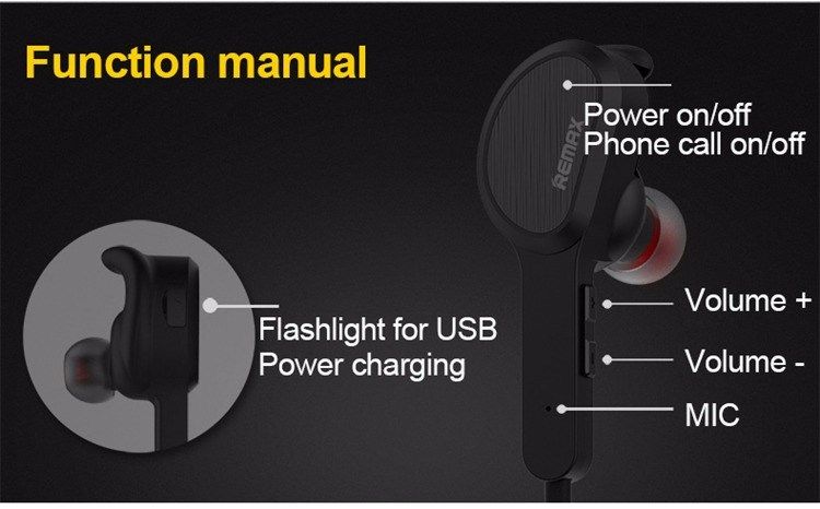 Tai nghe Bluetooth thể thao RM-S5