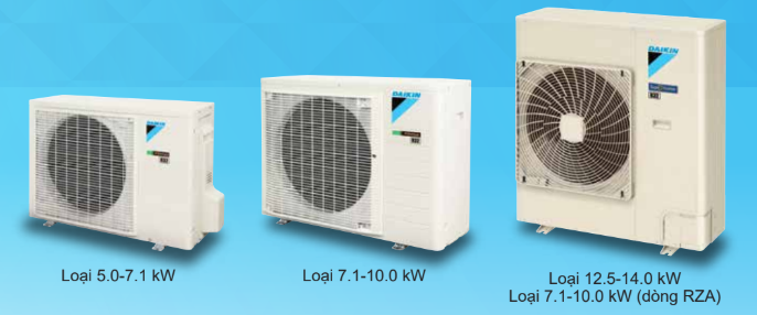 MÁY LẠNH DAIKIN INVERTER GIẤU TRẦN NỐI ỐNG GIÓ FBA125BVMA/RZF125CVM- 5HP - R32