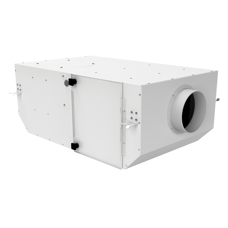 Quạt hút ly tâm độ ồn thấp có bộ lọc không khí blauberg Iso Box-F 150 G4/H13