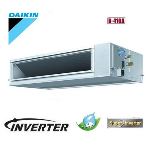 MÁY LẠNH DAIKIN INVERTER 3 PHA GIẤU TRẦN NỐI ỐNG GIÓ FBQ140DV1V/RZR140LUY1 - 6HP-R410