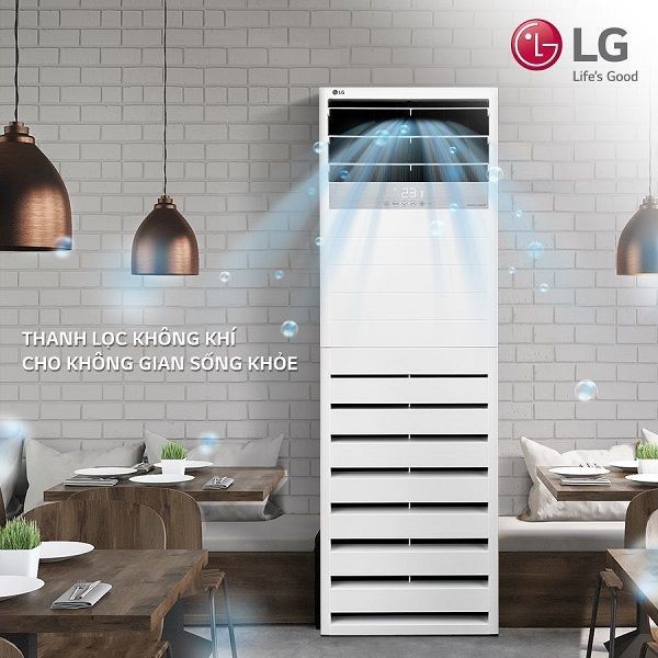 MÁY LẠNH LG TỦ ĐỨNG INVERTER ANPQ48GT3E3 - 5HP-R410a