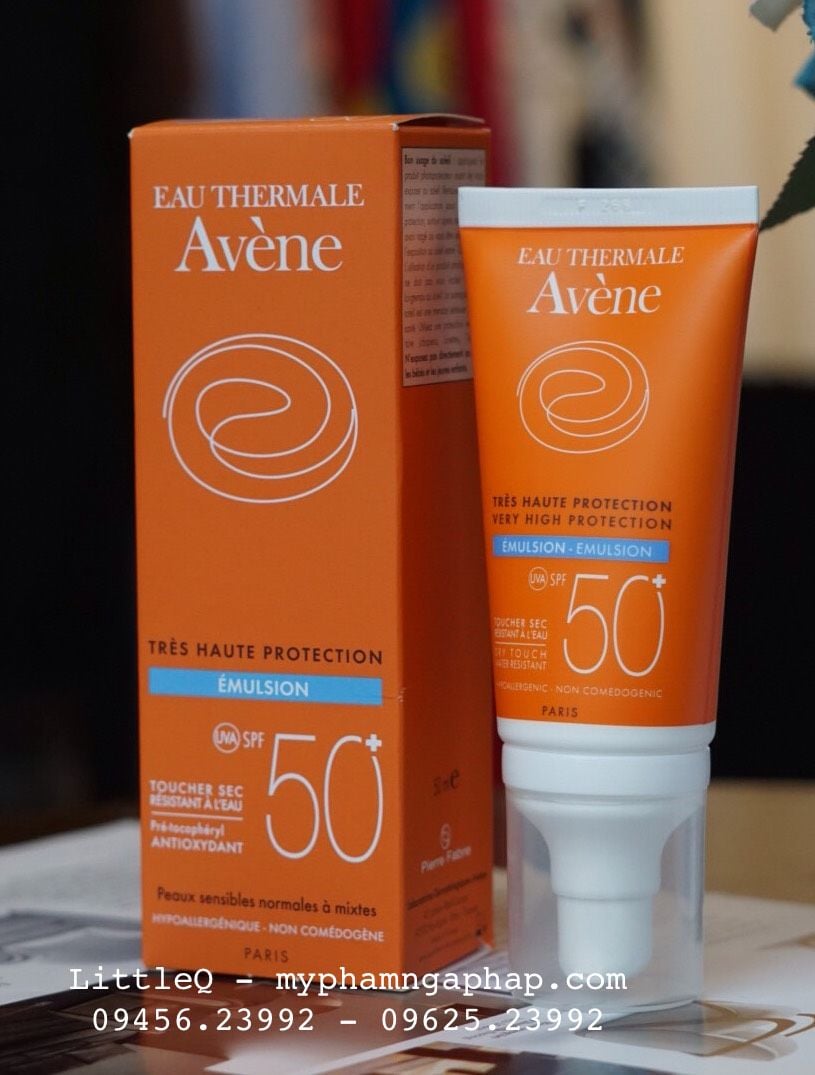 KEM CHỐNG NẮNG AVENE VERY HIGH PROTECTION EMULSION SPF50+