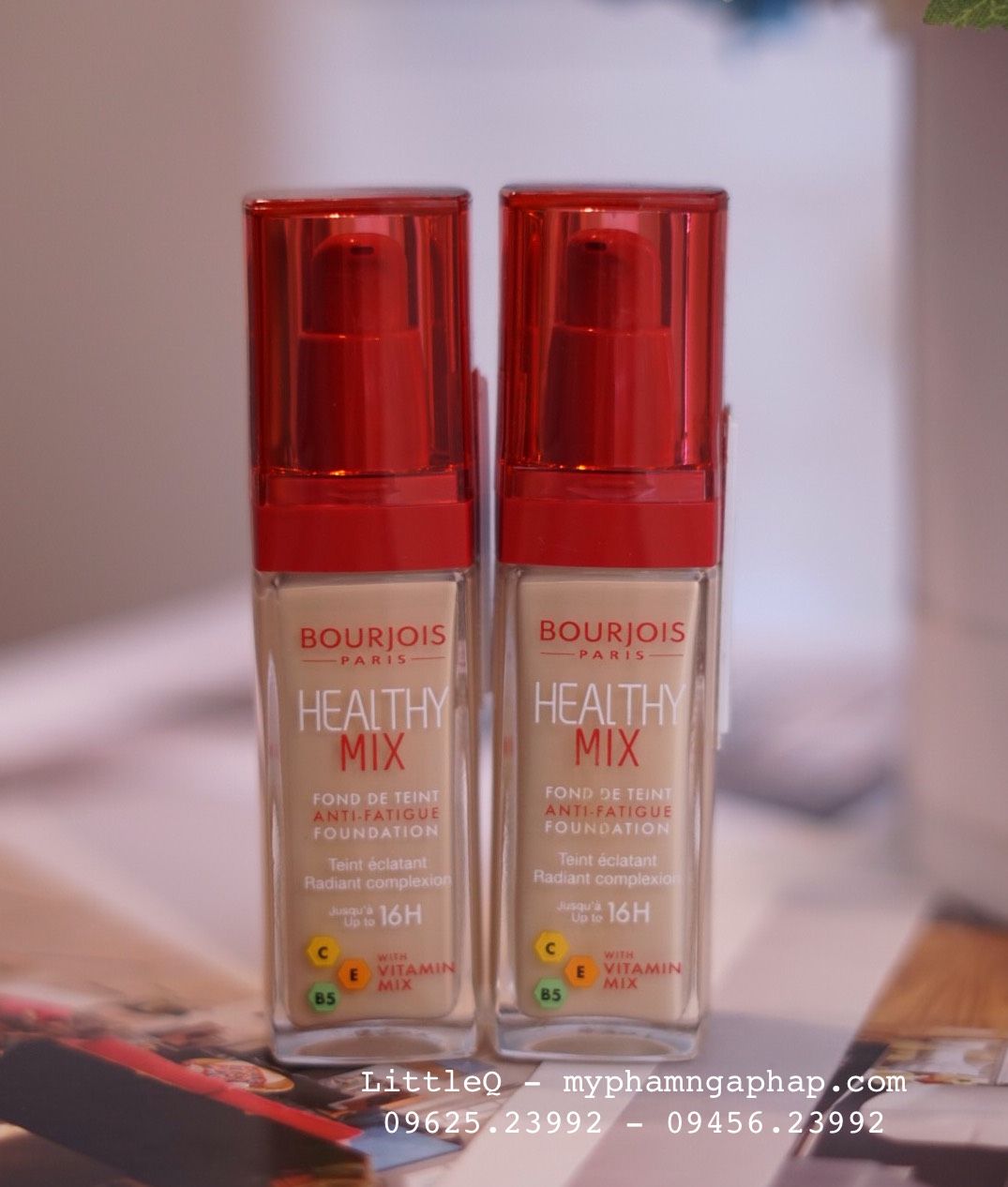 KEM NỀN HEATHY MIX BOURJOIS PARIS