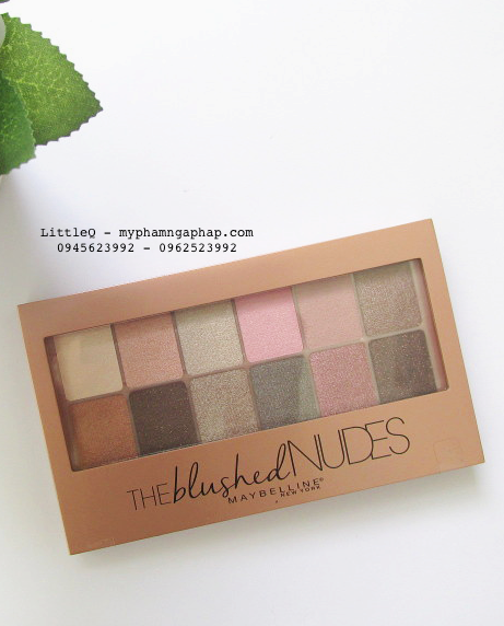 PHẤN MẮT THE BLUSHED NUDES MAYBELLINE NEW YORK